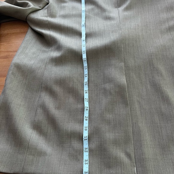 Jos A Bank travelers collection Men’s blazer jacket wool beige/grey 52L 2 button - Picture 13 of 16